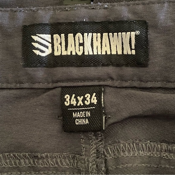 BLACKHAWK! TAC LIFE PANTS TP02 MENS Sz 34x34 Gray Nylon Tactical Hunting outdoor - Picture 6 of 8